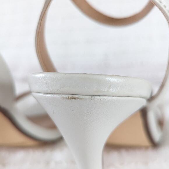 ABOUND Ivory Ankle Strap Heels size 9 - Picture 5 of 6